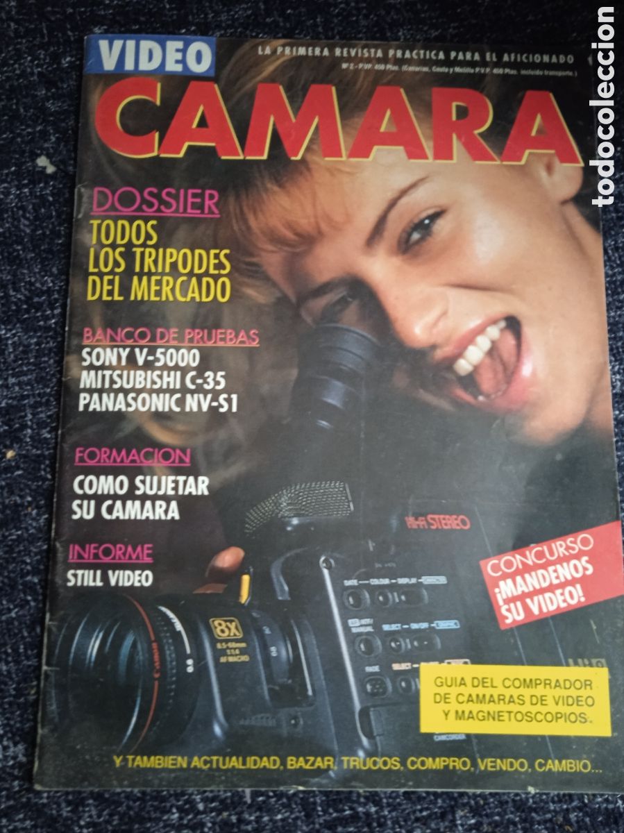 Collezionismo di Riviste e Giornali: VIDEO CAMARA N&ordm; 2 -LA PRIMERA REVISTA PRACTICA PARA EL AFICIONADO