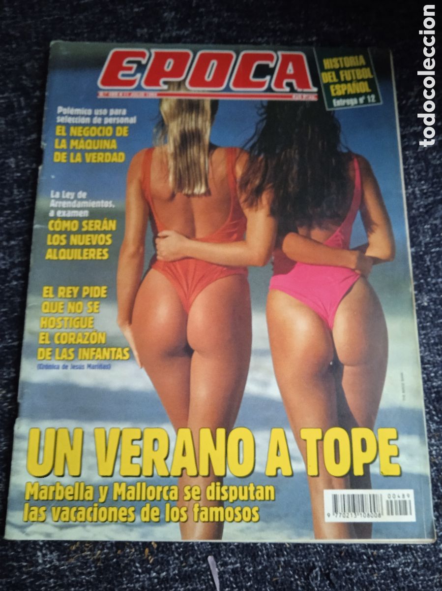 Coleccionismo de Revistas y Peri&oacute;dicos: REVISTA EPOCA N&ordm; 489 JULIO 1994 - VERANO A TOPE EN MARBELLA Y MALLORCA