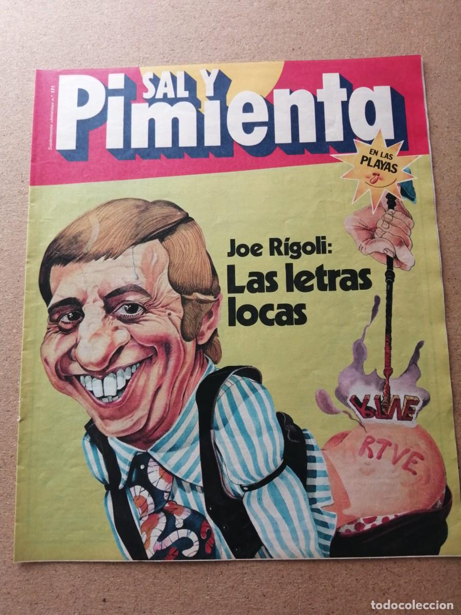 Coleccionismo de Revistas y Peri&oacute;dicos: SAL Y PIMIENTA. SUPLEMENTO DE LA REVISTA INTERVIU (NUMERO 171)