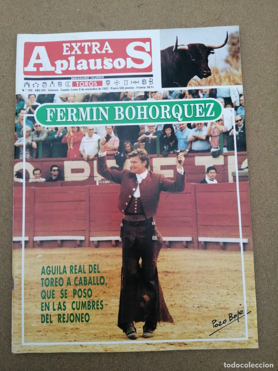 Coleccionismo de Revistas y Peri&oacute;dicos: APLAUSOS, EXTRA (NUMERO 789) FERMIN BOHORQUEZ