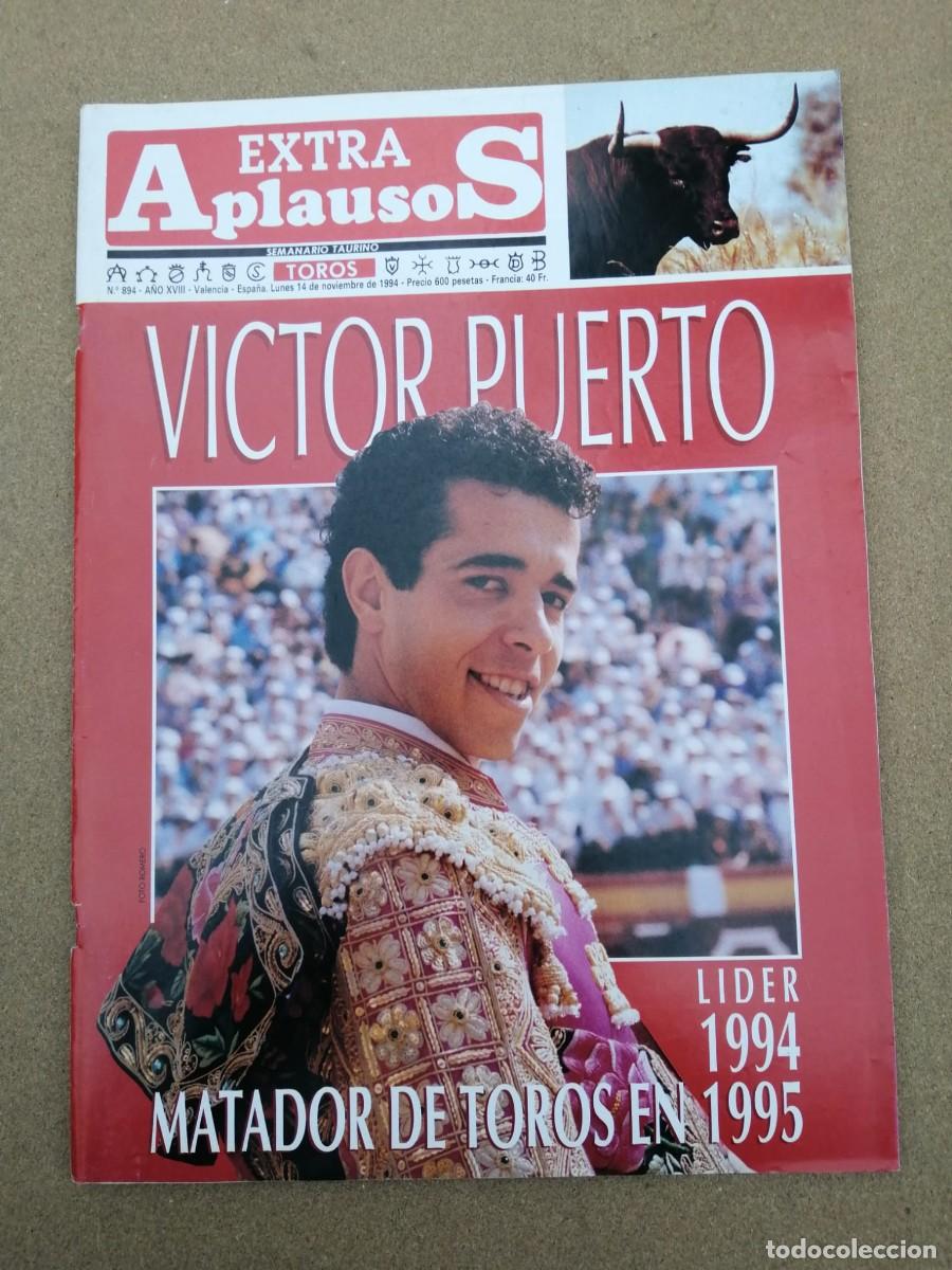 Coleccionismo de Revistas y Peri&oacute;dicos: APLAUSOS, EXTRA (NUMERO 894) VICTOR PUERTO