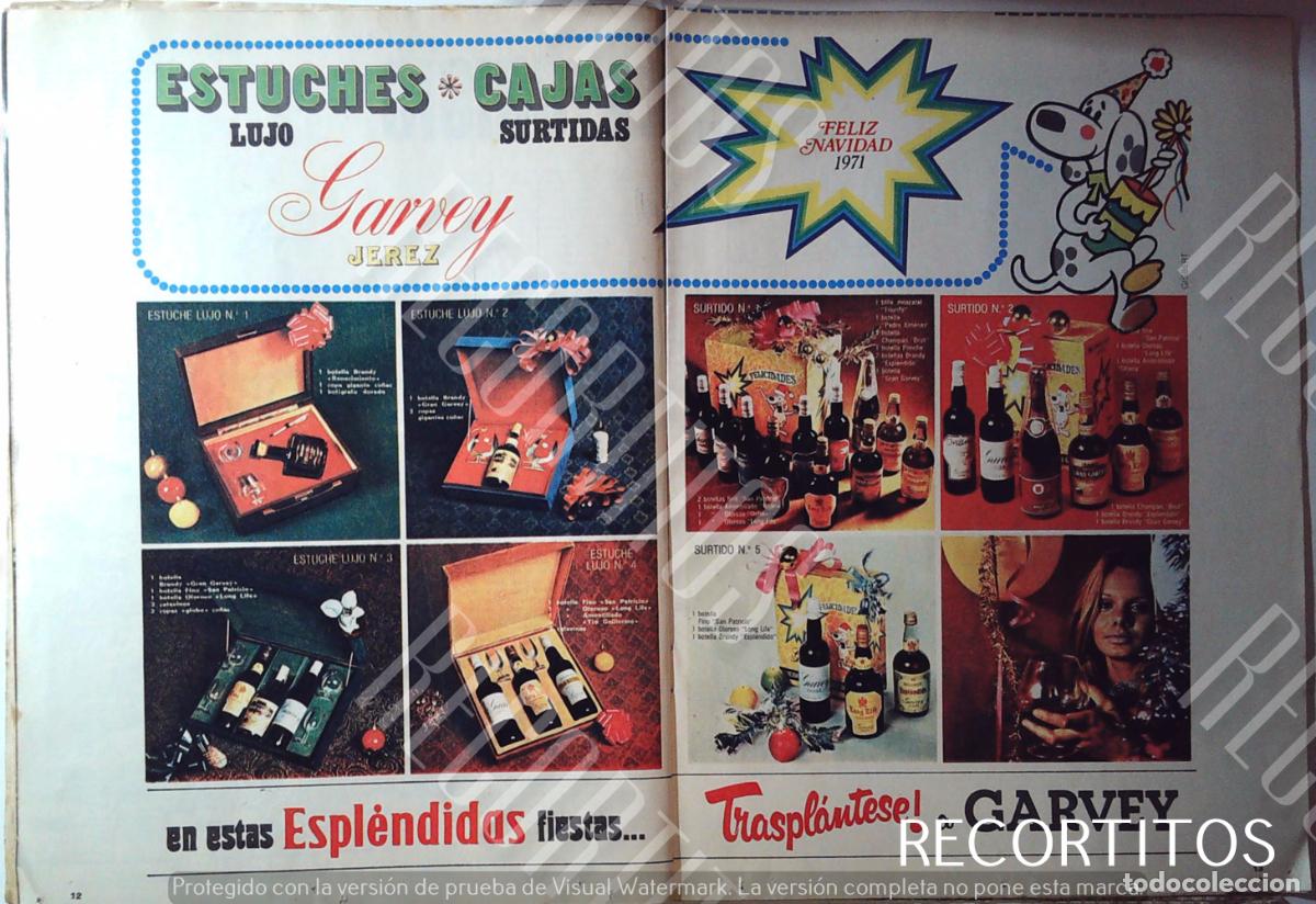 Collectionnisme de Revues et Journaux: GARVEY ANUNCIO PUBLICIDAD ESPLENDIDO CRISTINA SUARINI