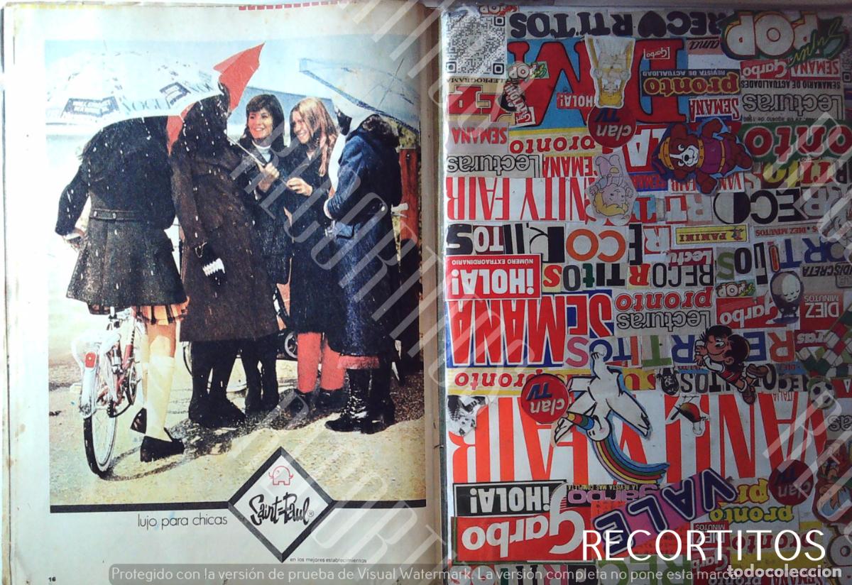 Collectionnisme de Revues et Journaux: SAINT PAUL ANUNCIO PUBLICIDAD PARAGUAS BOTAS MODA