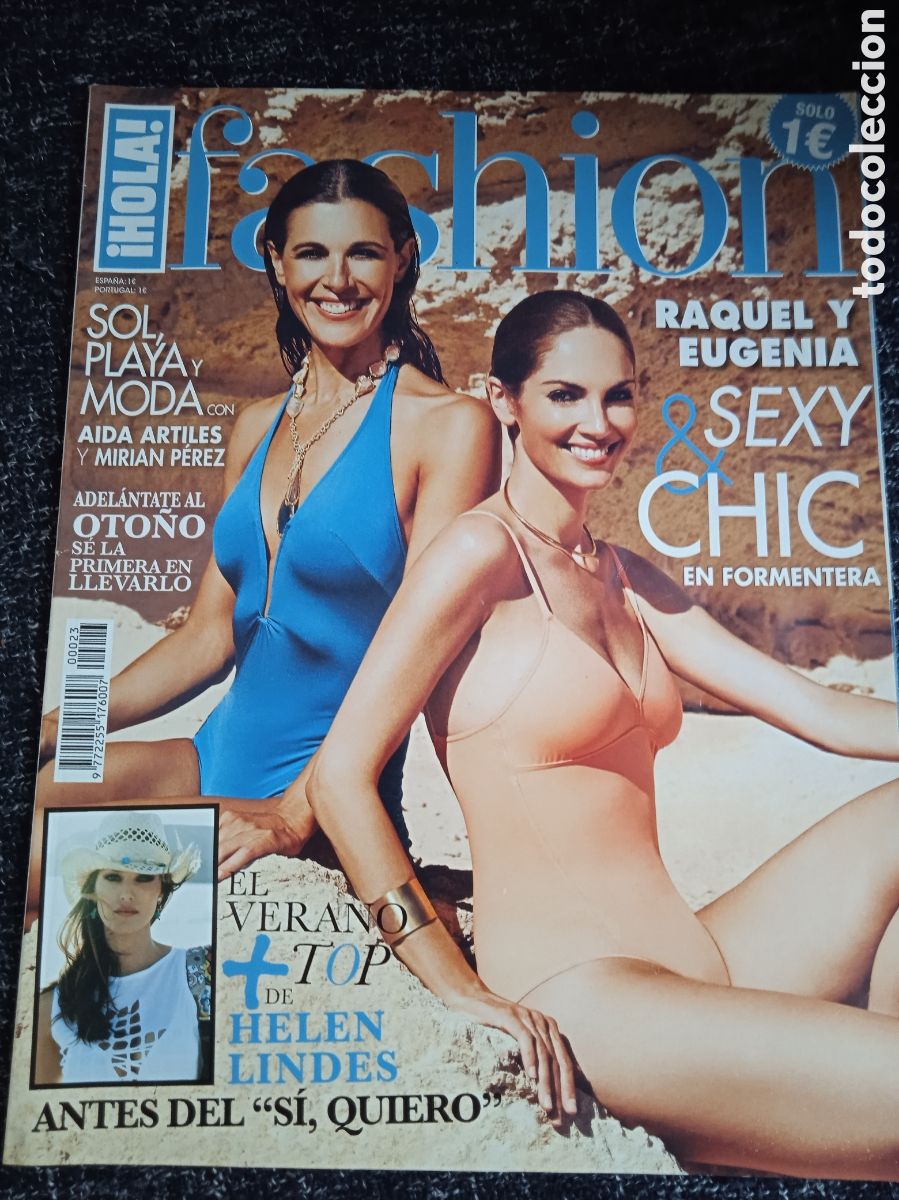 Sammeln von Zeitschriften und Zeitungen: HOLA FASHION - Hair & Makeup: Eva Villar