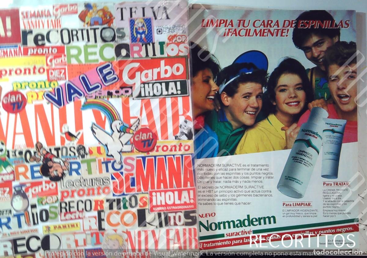 Sammeln von Zeitschriften und Zeitungen: normaderm anuncio publicidad