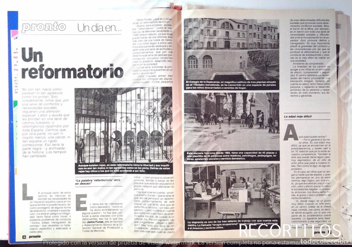 Sammeln von Zeitschriften und Zeitungen: EL REFORMATRIO UN DIA EN EL REFORMATORIO
