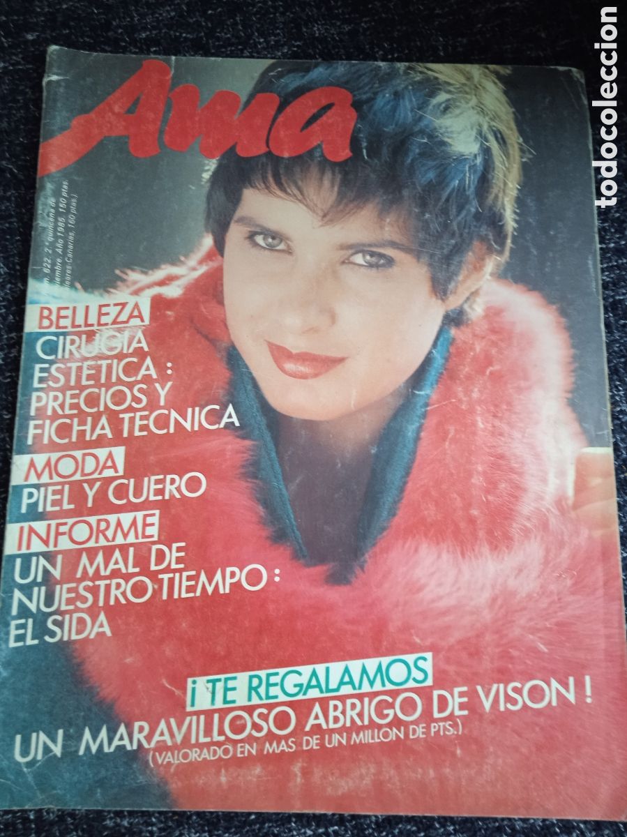Sammeln von Zeitschriften und Zeitungen: REVISTA MODA AMA N&ordm; 622 -A&Ntilde;O 1985 - CONTIENE PATRONES
