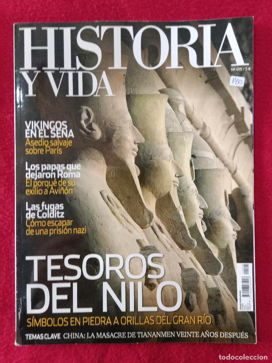 Coleccionismo de Revistas y Peri&oacute;dicos: Historia y Vida - N&ordm;. 495 - A&ntilde;o XLI - Tesoros del Nilo