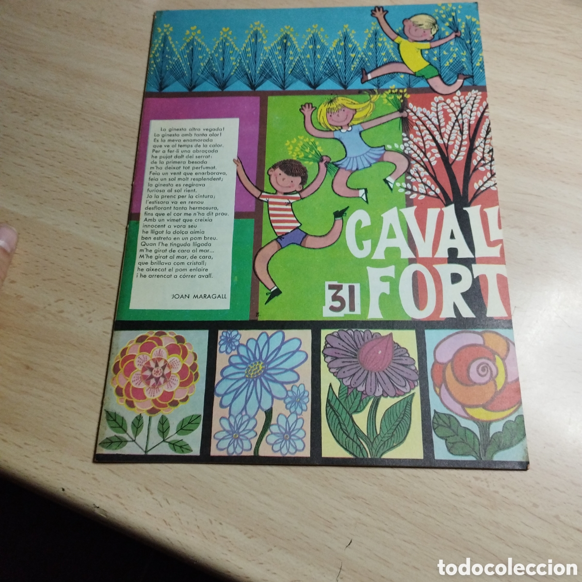 Coleccionismo de Revistas y Peri&oacute;dicos: Revista Cavall Fort. N⁰31. Sectetariats Catequ&iacute;stics de Girona, Vic y Solsona. 1962?