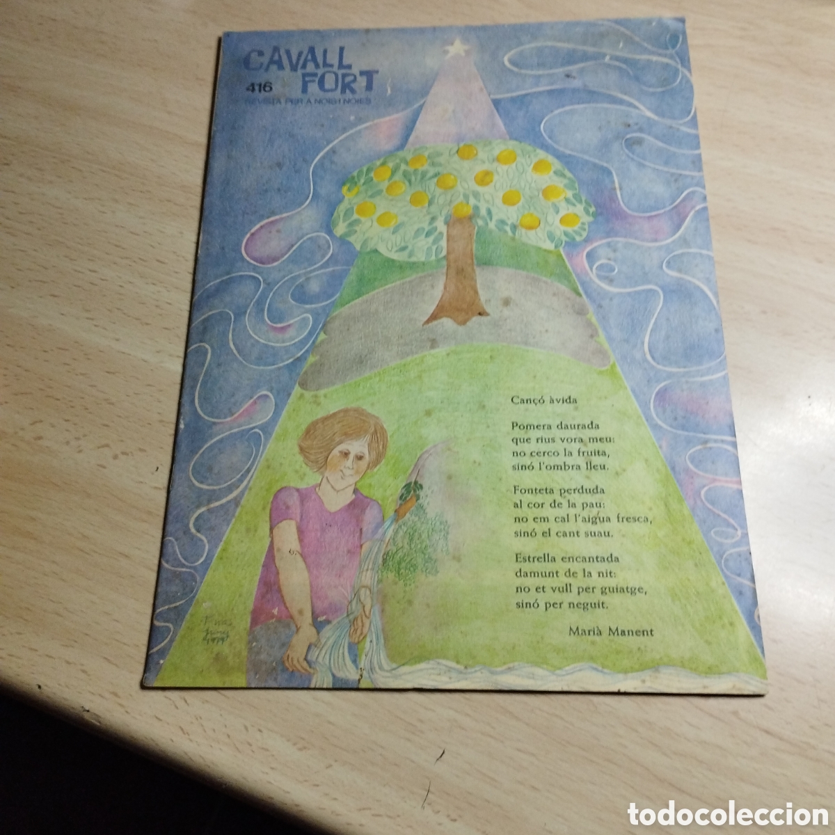 Coleccionismo de Revistas y Peri&oacute;dicos: Revista Cavall Fort N⁰416. Noviembre 1979. + Folleto evoluci&oacute;n de la escuela y El pastorerets Vendre