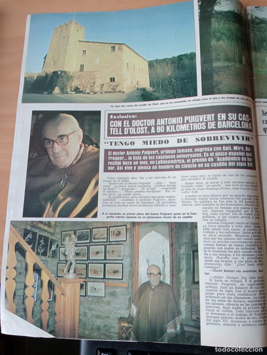 Coleccionismo de Revistas y Peri&oacute;dicos: REVISTA A&Ntilde;O 1983 UROLOGO MEDICO DOCTOR ANTONIO PUIGVERT EN CASA CASTELL DE OLOST