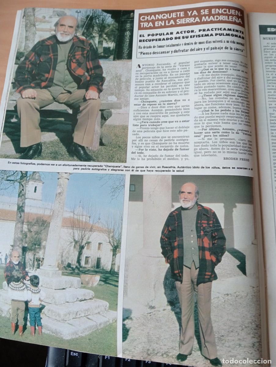 Collection Magazines and Newspapers: REVISTA A&Ntilde;O 1983 CHANQUETE EN RASCAFRIA ESTEFANIA DE MONACO DIANA DE GALES A CABALLO
