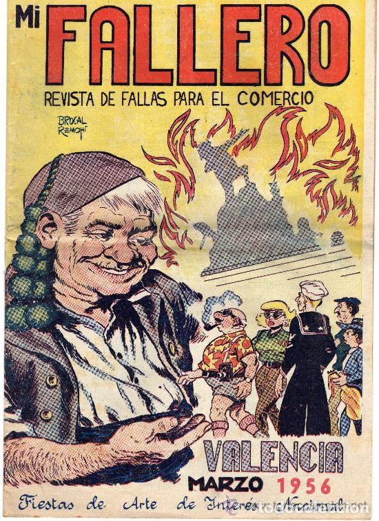 Coleccionismo de Revistas y Peri&oacute;dicos: VALENCIA. MI FALLERO, REVISTA DE FALLAS PARA EL COMERCIO, 1956