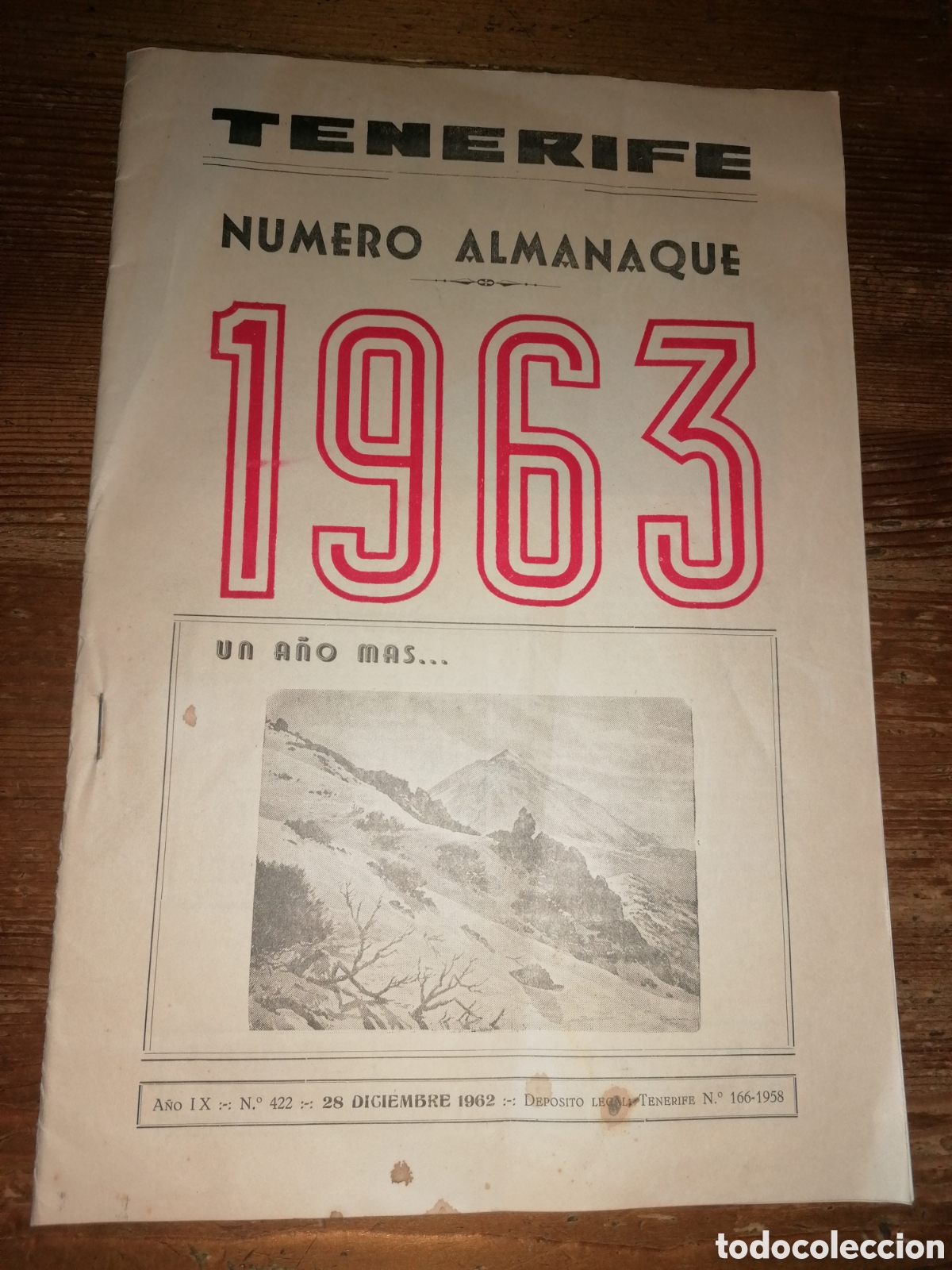 Coleccionismo de Revistas y Peri&oacute;dicos: TENERIFE - N&uacute;mero Almanaque 1963