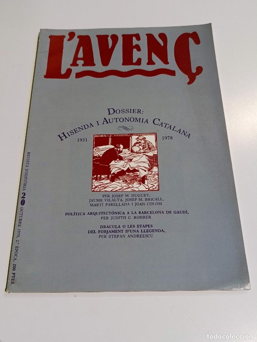 Coleccionismo de Revistas y Peri&oacute;dicos: Revista L'Aven&ccedil; n&uacute;m 20