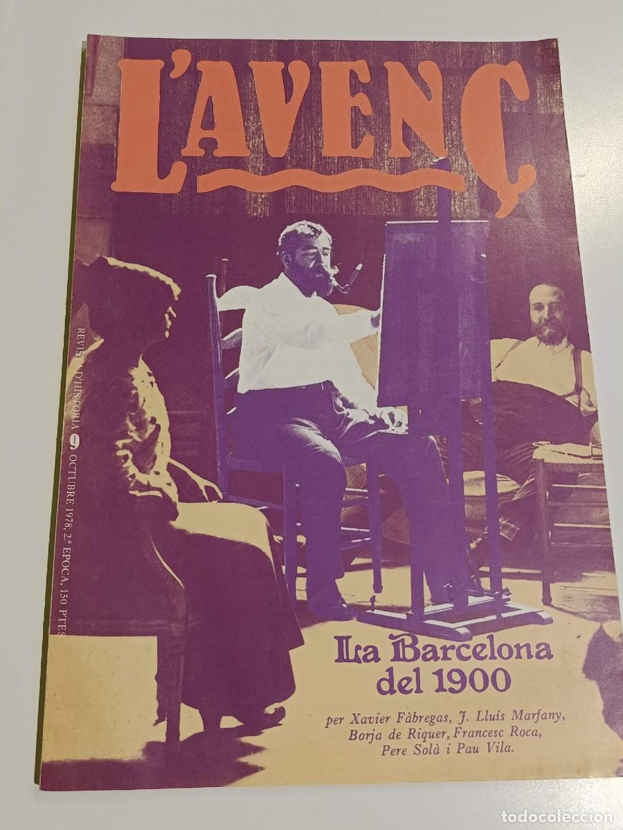 Coleccionismo de Revistas y Peri&oacute;dicos: Revista L'Aven&ccedil; n&uacute;m 9