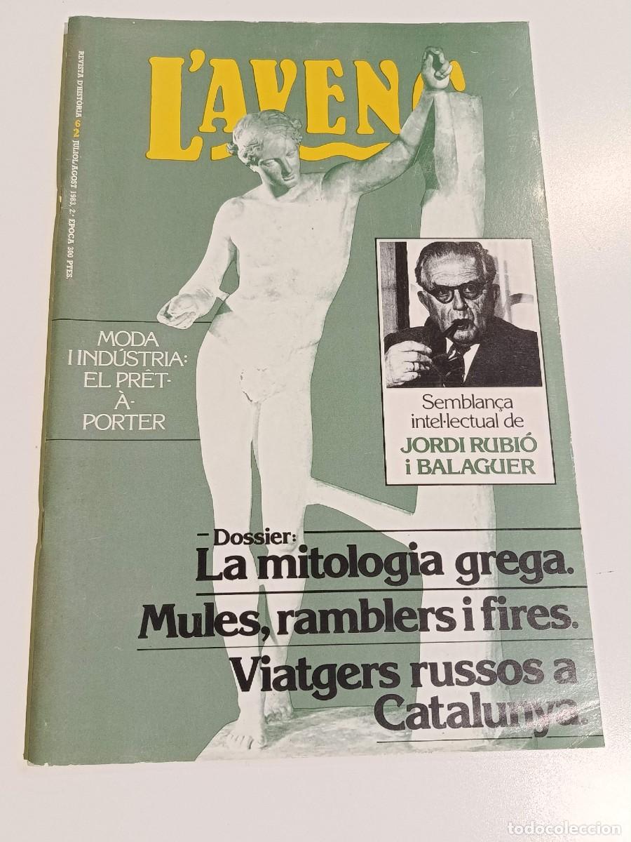 Coleccionismo de Revistas y Peri&oacute;dicos: Revista L'Aven&ccedil; n&uacute;m 62