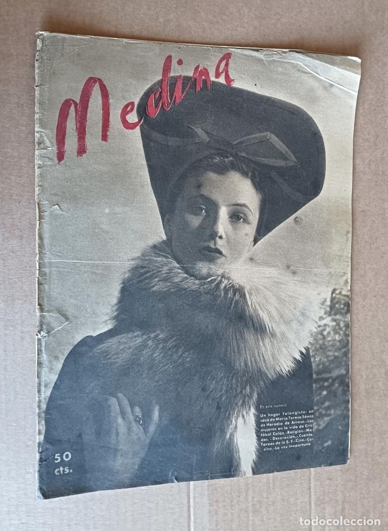 Coleccionismo de Revistas y Peri&oacute;dicos: Revista MEDINA - 19 de octubre de 1941 - n&uacute;m 31 a&ntilde;o 1
