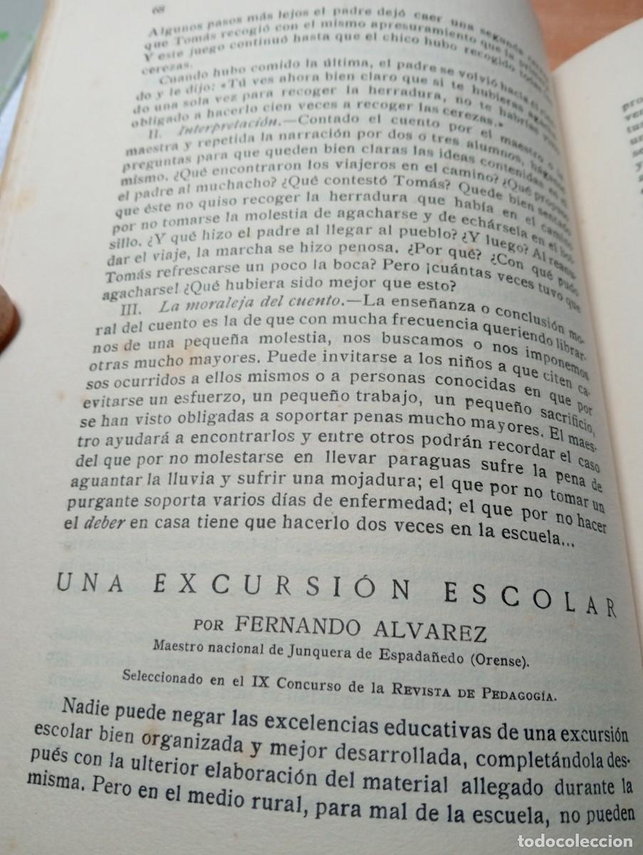 Coleccionismo de Revistas y Peri&oacute;dicos: REVISTA DE PEDAGOGIA A&Ntilde;O 1935 MAESTRO FERNANDO ALVAREZ JUNQUERA DE ESPADA&Ntilde;EDO MARGARITA COMAS