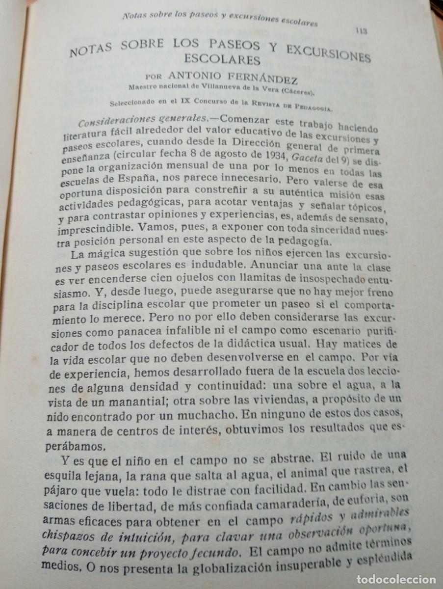 Coleccionismo de Revistas y Peri&oacute;dicos: REVISTA DE PEDAGOGIA A&Ntilde;O 1935 MAESTRO ANTONIO FERNANDEZ DE VILLANUEVA DE VERA FUNDACION SIMARRO