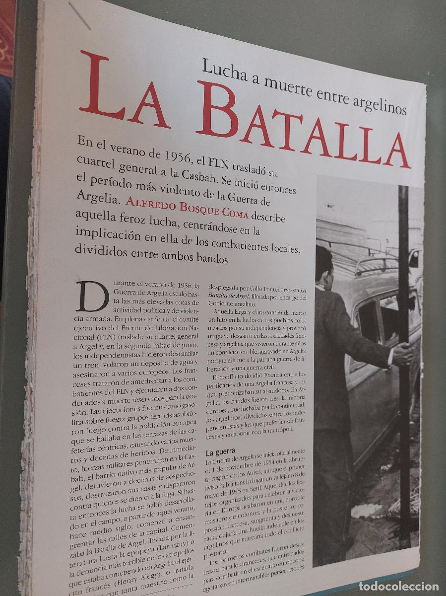 Coleccionismo de Revistas y Peri&oacute;dicos: LA BATALLA DE &Aacute;RGEL. 4 P&Aacute;GINAS ART&Iacute;CULO EXTRAIDO DE REVISTA. GRAPA. COMPLETO