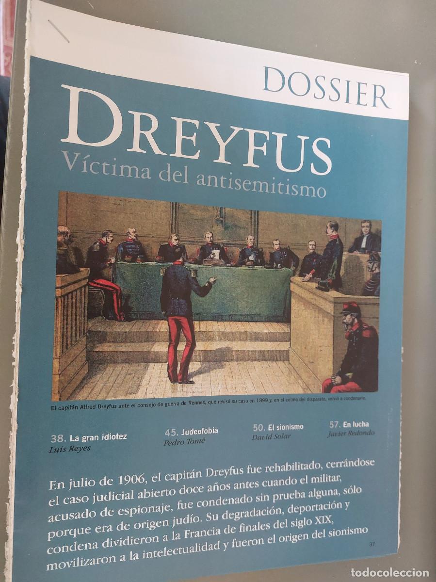 Coleccionismo de Revistas y Peri&oacute;dicos: DREYFUS. V&Iacute;CTIMA DEL ANTISEMITISMO. 13 P&Aacute;GINAS ART&Iacute;CULO EXTRAIDO DE REVISTA. GRAPA. COMPLETO