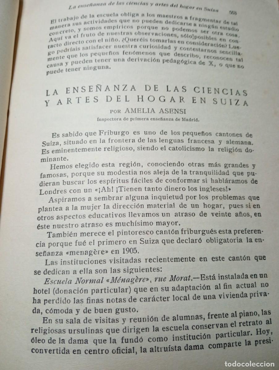 Coleccionismo de Revistas y Peri&oacute;dicos: REVISTA DE PEDAGOGIA A&Ntilde;O 1935 AMELIA ASENSI ANTONIO BALLESTEROS MADRID MICHOTTE