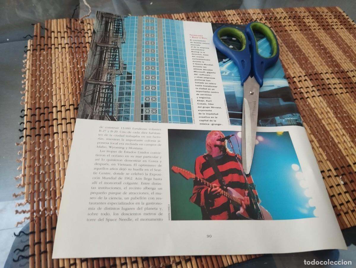 Coleccionismo de Revistas y Peri&oacute;dicos: KURT COBAIN NIRVANA RECORTE REVISTA 1996