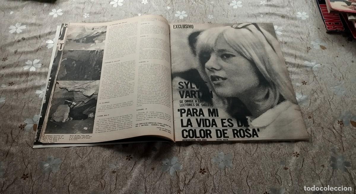 Coleccionismo de Revistas y Peri&oacute;dicos: SIGLO 20 / SYLVIE VARTAN, CARMEN AMAYA, MONICA VITTI, MANOLO ESCOBAR, JERRY LEWIS, CHAMACO