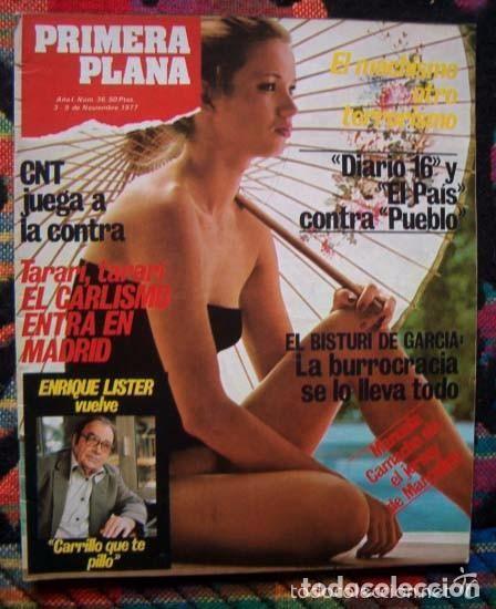 Coleccionismo de Revistas y Peri&oacute;dicos: Revista PRIMERA PLANA N&ordm; 36 / MANUELA CAMACHO, EL MOLINO DE BARCELONA, BOXEO FEMENINO y ++ ARTICULOS