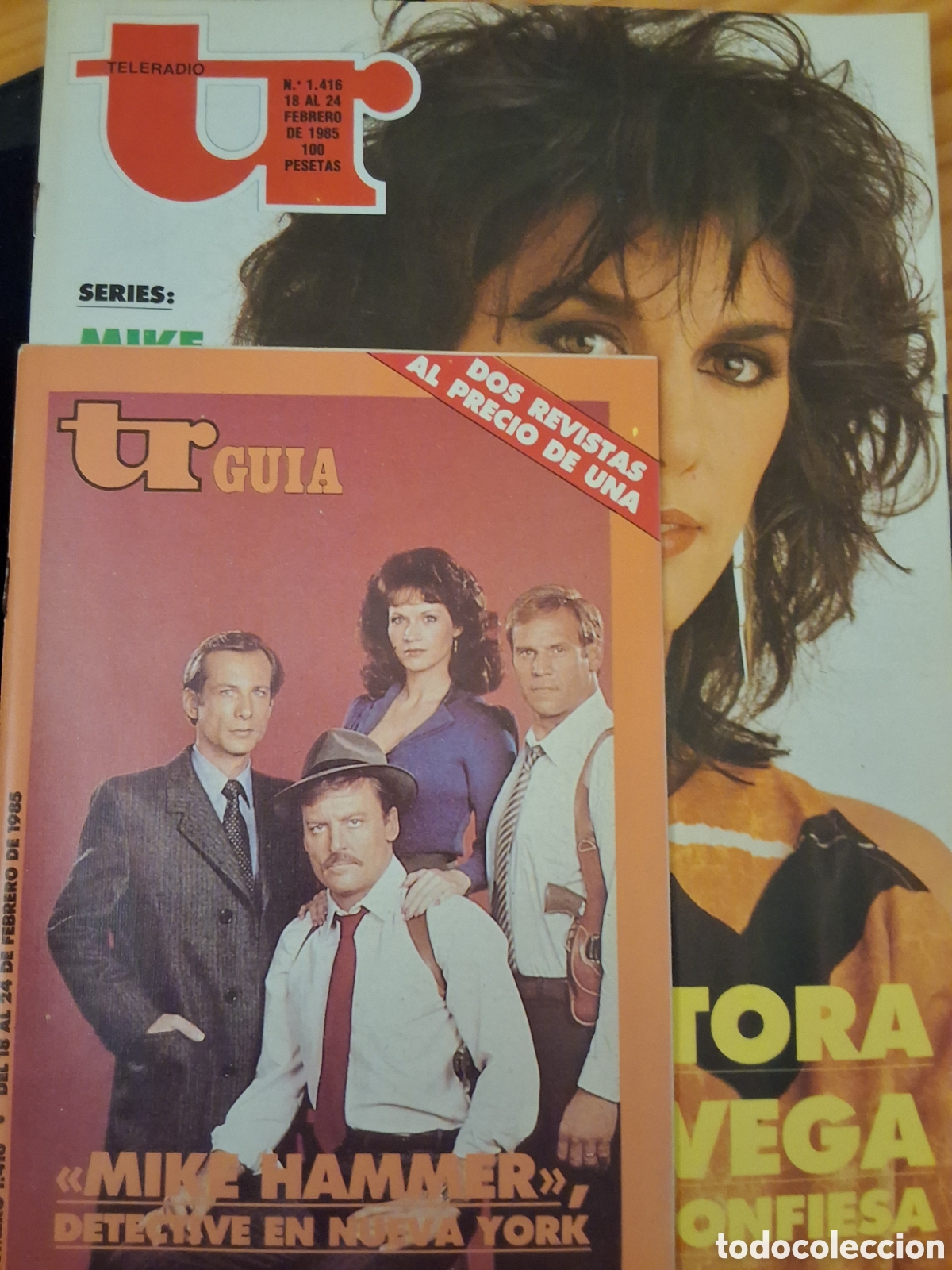 Coleccionismo de Revistas y Peri&oacute;dicos: Tele radio revista espa&ntilde;ola actualidad(18/2/1985)