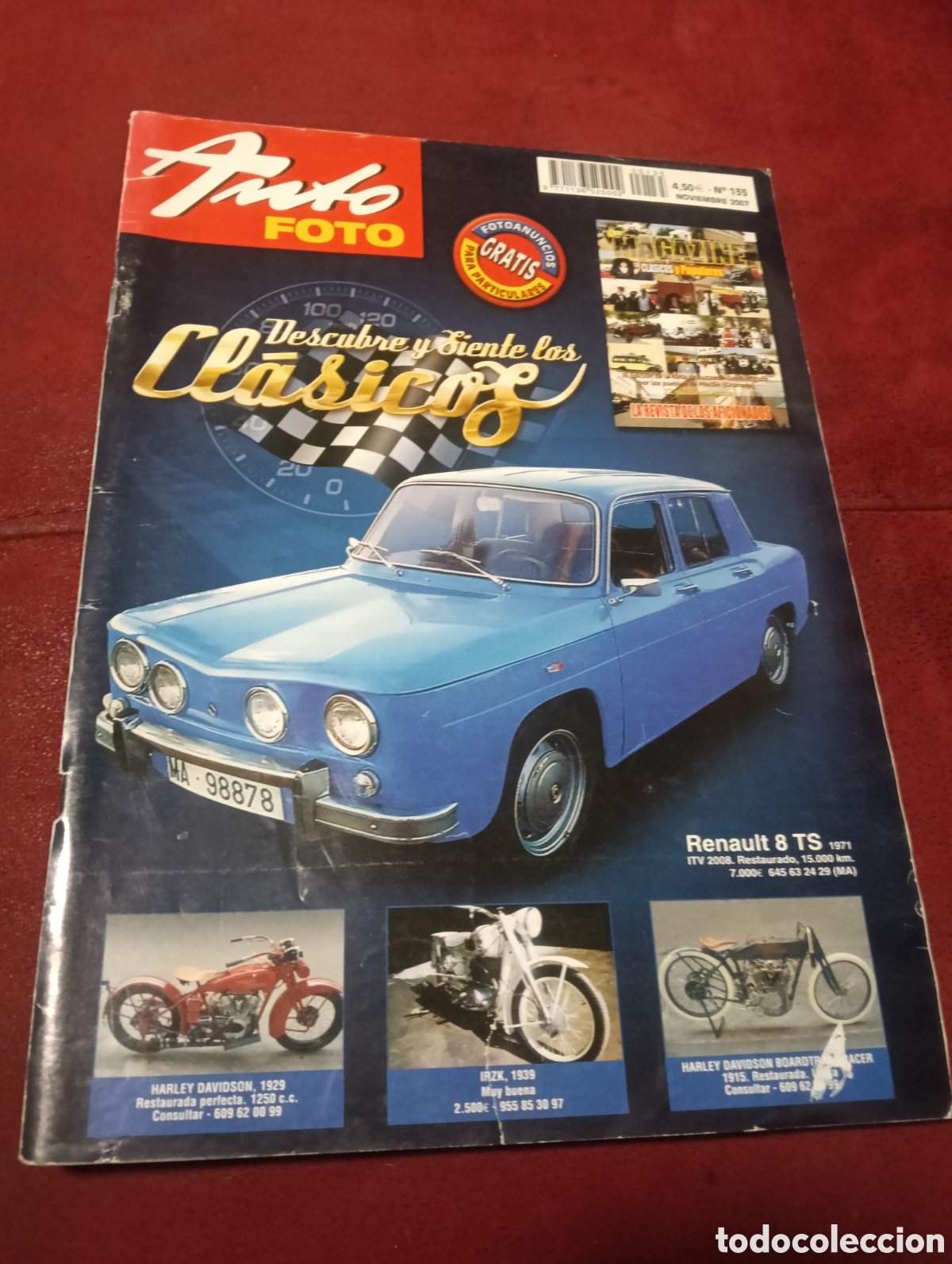Coleccionismo de Revistas y Peri&oacute;dicos: Revista Auto foto n 135 nov 2007