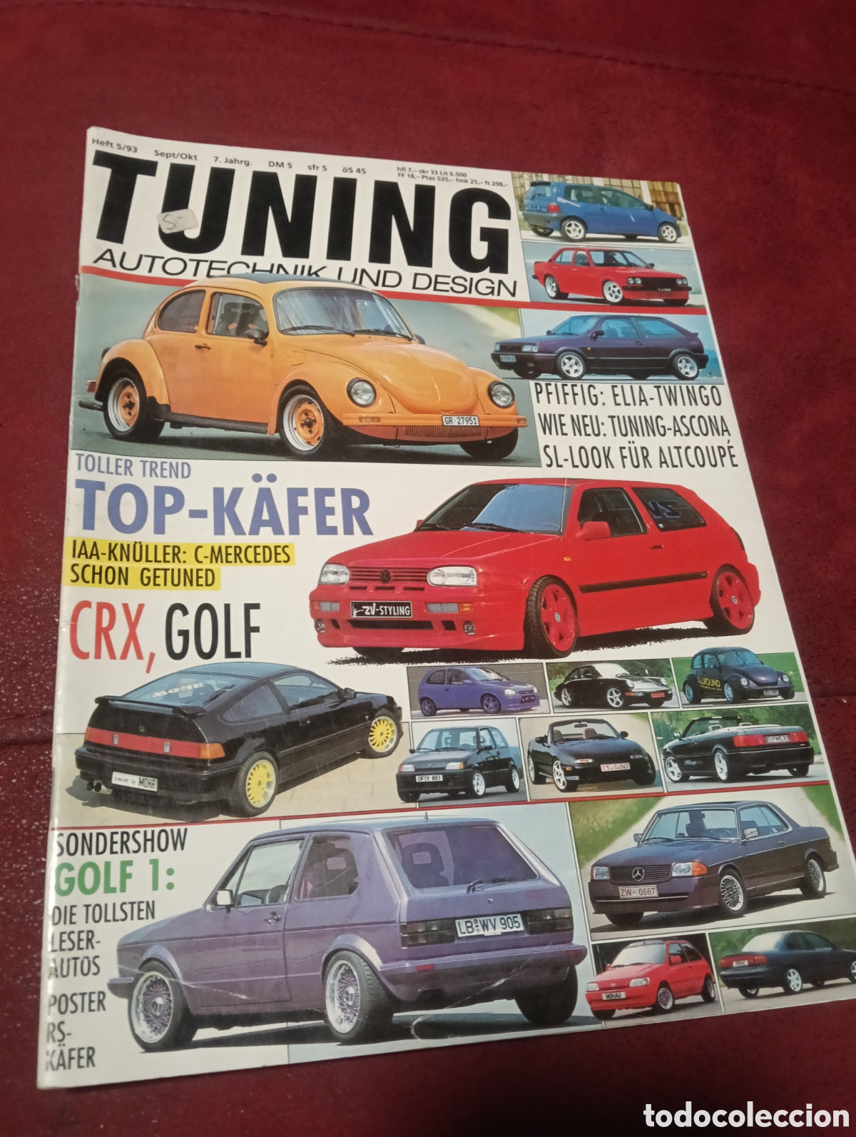 Coleccionismo de Revistas y Peri&oacute;dicos: Revista tuning a&ntilde;o 1993