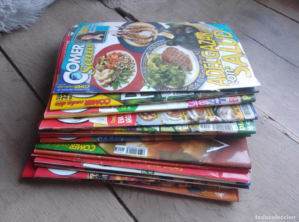 Coleccionismo de Revistas y Peri&oacute;dicos: Lote de revistas de los 90. Comer cada d&iacute;a + 1 suplemento. Recetas de cocina