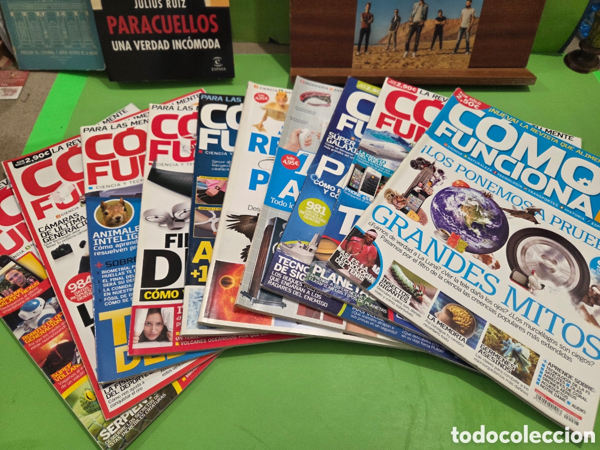 Collezionismo di Riviste e Giornali: LOTE DE 10 REVISTAS...&rdquo;&rdquo;C&Oacute;MO FUNCIONA&rdquo;&rdquo;......