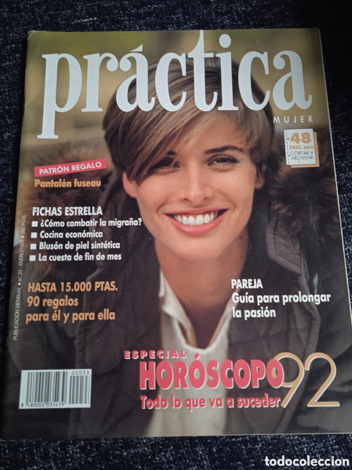 Coleccionismo de Revistas y Peri&oacute;dicos: REVISTA MODA PRACTICA MUJER N&ordm; 33 - CONTIENE PATRONES