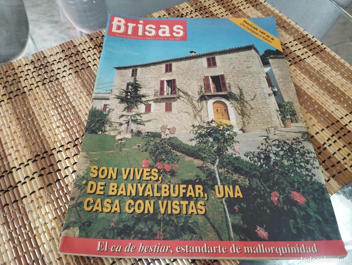Colecionismo de Revistas e Jornais: Revista Brisas n&ordm; 270 Perros Ca de bestiar Son Vives Banyalbufar Alvaro Sanz Lucia Ma&ntilde;es