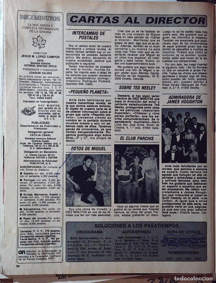Collezionismo di Riviste e Giornali: MIGUEL BOSE PARCHIS LOS COLBY CHARLTON HESTON