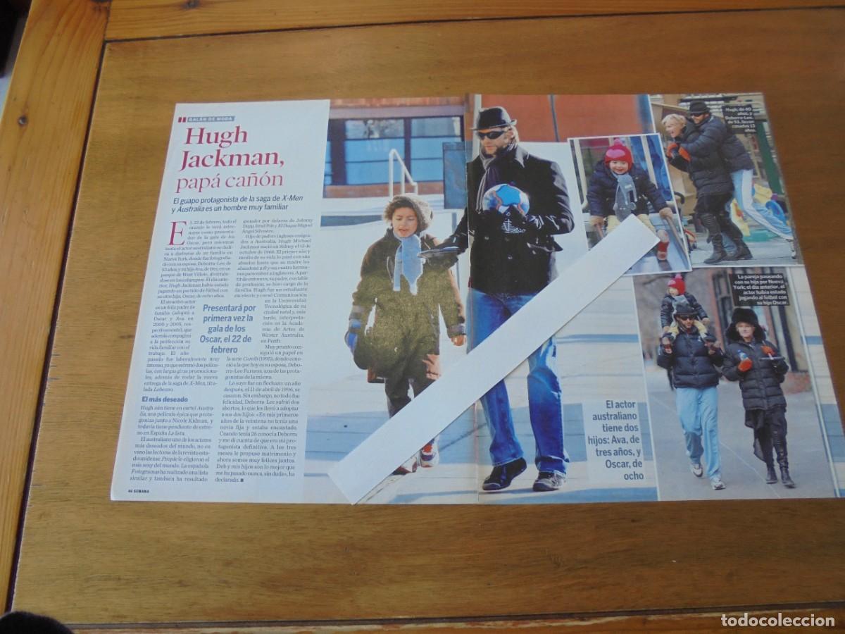 Collection Magazines and Newspapers: CLIPPING 2009: HUGH JACKMAN. ARANTXA S&Aacute;NCHEZ VICARIO.