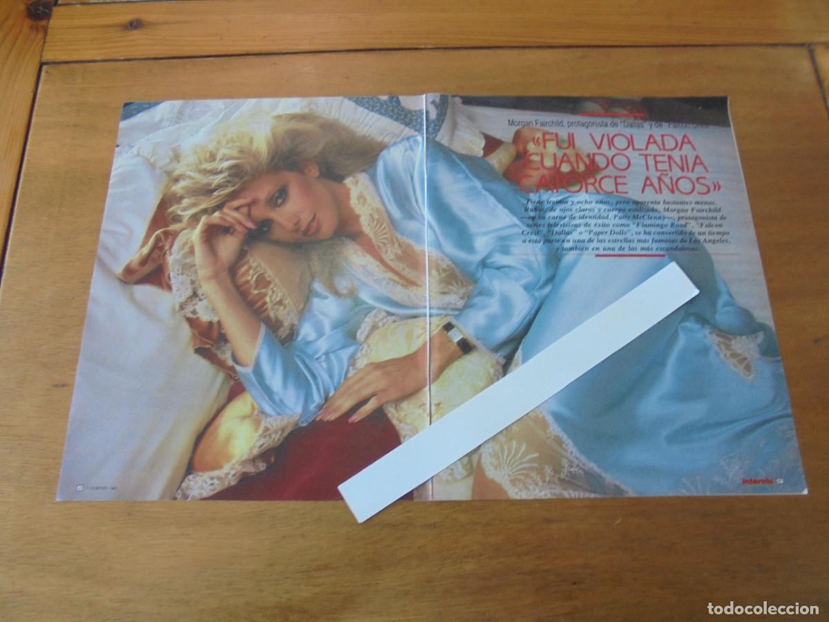 Coleccionismo de Revistas y Peri&oacute;dicos: RETAL 1987: MORGAN FAIRCHILD. PROTAGONISTA DE DALLAS.