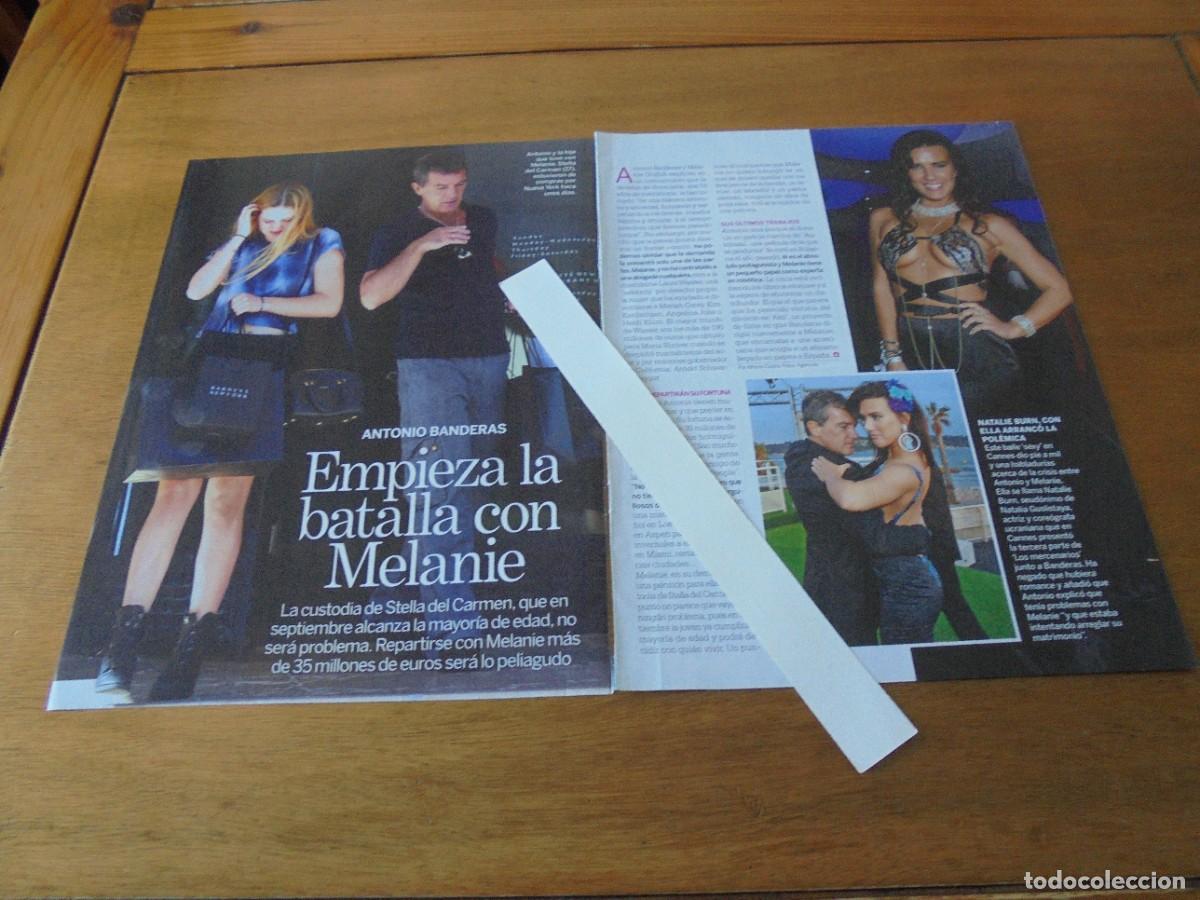 Coleccionismo de Revistas y Peri&oacute;dicos: CLIPPING 2014: A. BAMDERAS. NATALIE BURN. MELANIE GRIFFITH. DON JHONSON / BLEVIT CON SANTI MILL&Aacute;N