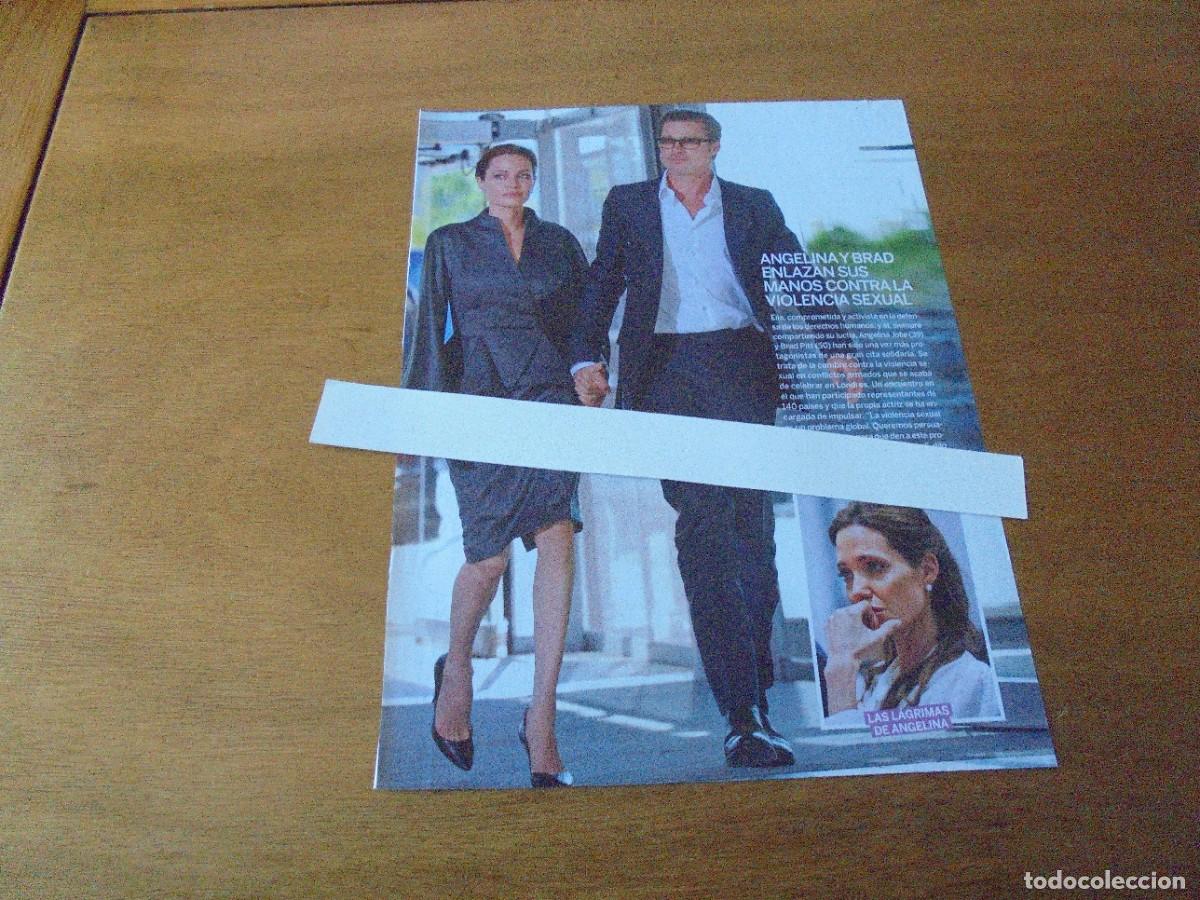Coleccionismo de Revistas y Peri&oacute;dicos: CLIPPING 2014: BRAD PITT Y ANGELINA JOLIE. MERYL STREEP.