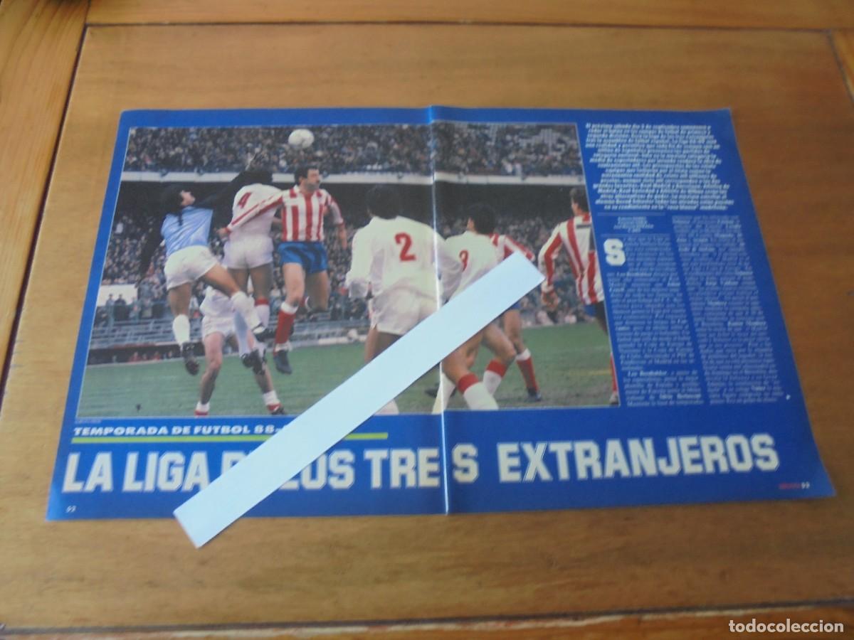 Coleccionismo de Revistas y Peri&oacute;dicos: RETAL 1988: FUTBOL, LA LIGA DE LOS TRES EXTRANJEROS. AS&Iacute; SER&Aacute; LA NUEVA QUINIELA.