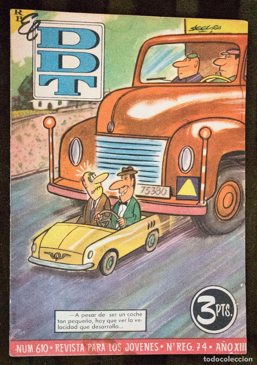 Coleccionismo de Revistas y Peri&oacute;dicos: Revista El DDT. N&uacute;m. 610. A&ntilde;o 1958