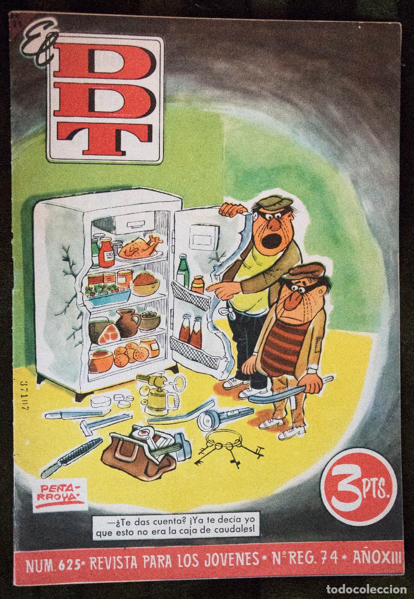 Coleccionismo de Revistas y Peri&oacute;dicos: Revista El DDT. N&uacute;m. 625. A&ntilde;o 1958