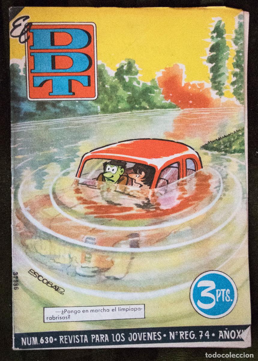 Coleccionismo de Revistas y Peri&oacute;dicos: N&uacute;m. 630 revista El DDT. A&ntilde;o 1958.