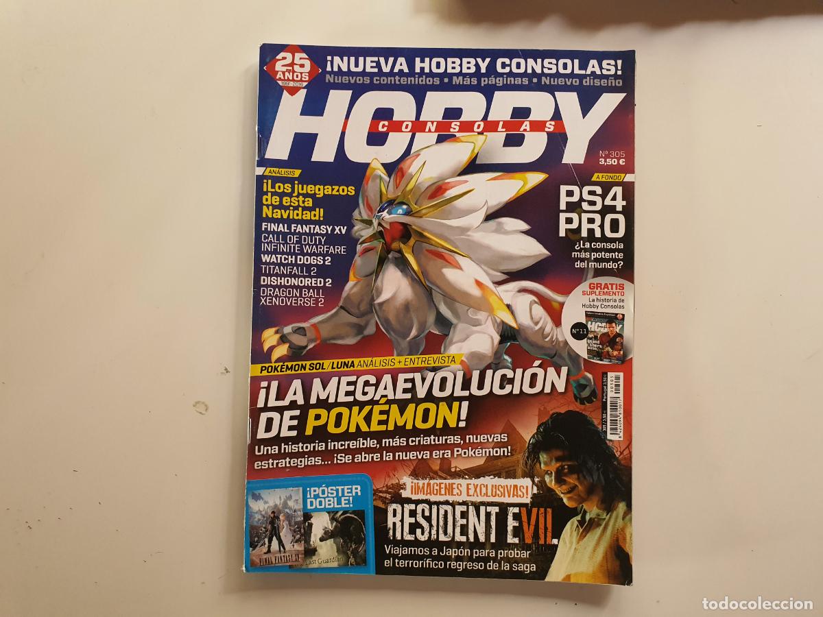 Coleccionismo de Revistas y Peri&oacute;dicos: REVISTA HOBBY CONSOLAS - N&ordm; 305 POKEMON SOL LUNA