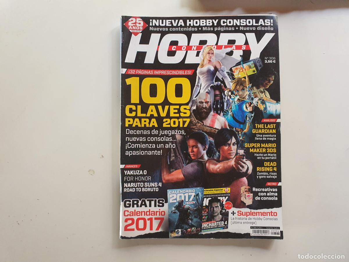 Coleccionismo de Revistas y Peri&oacute;dicos: REVISTA HOBBY CONSOLAS - N&ordm; 306 INCLUYE CALENDARIO SUPLEMENTO