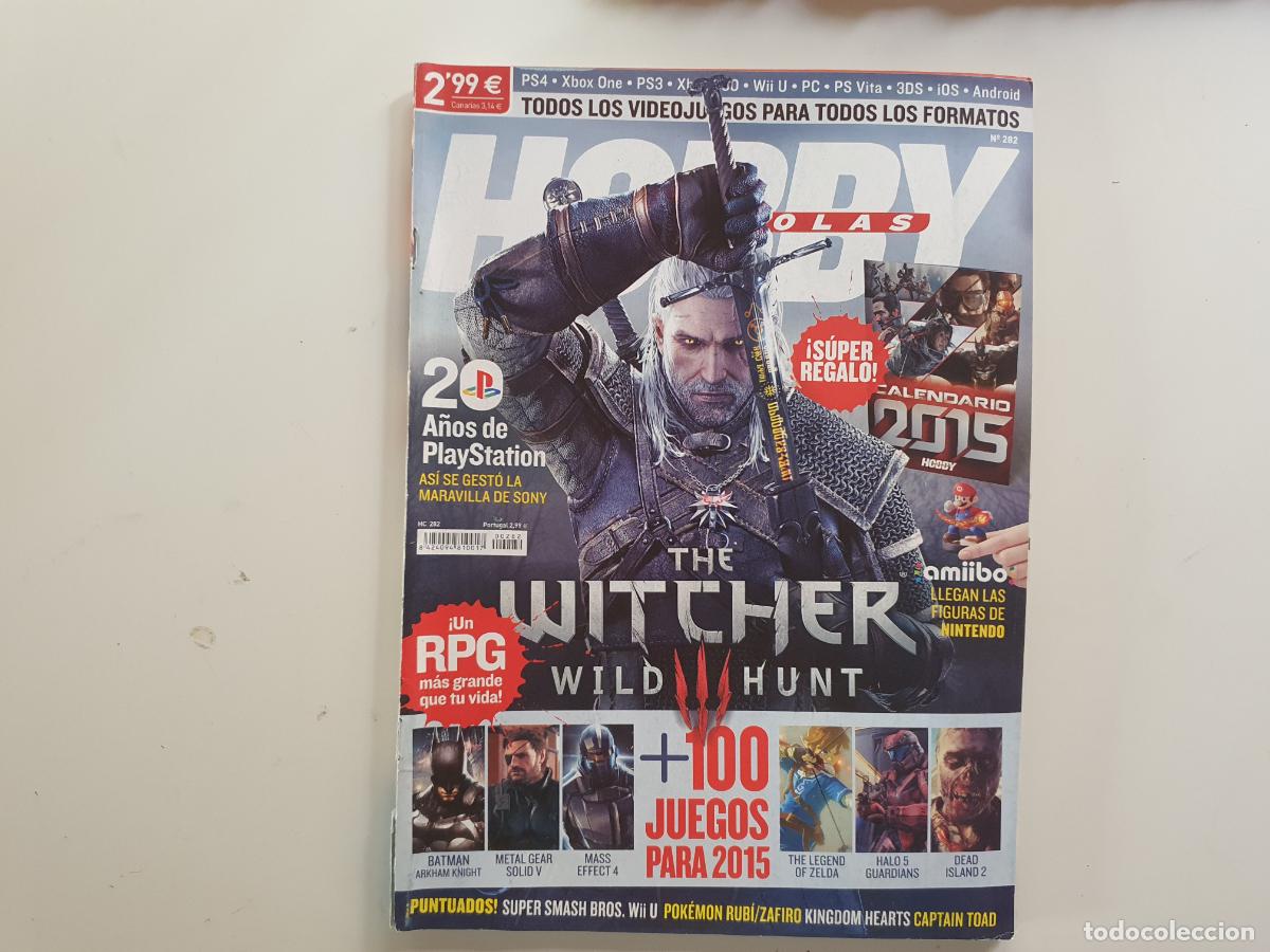 Coleccionismo de Revistas y Peri&oacute;dicos: REVISTA HOBBY CONSOLAS - N&ordm; 282 THE WITCHER