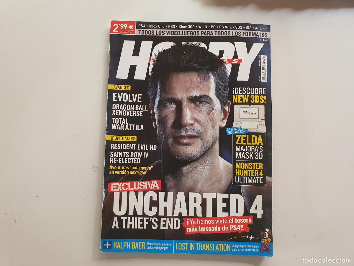 Coleccionismo de Revistas y Peri&oacute;dicos: REVISTA HOBBY CONSOLAS - N&ordm; 283 UNCHARTED